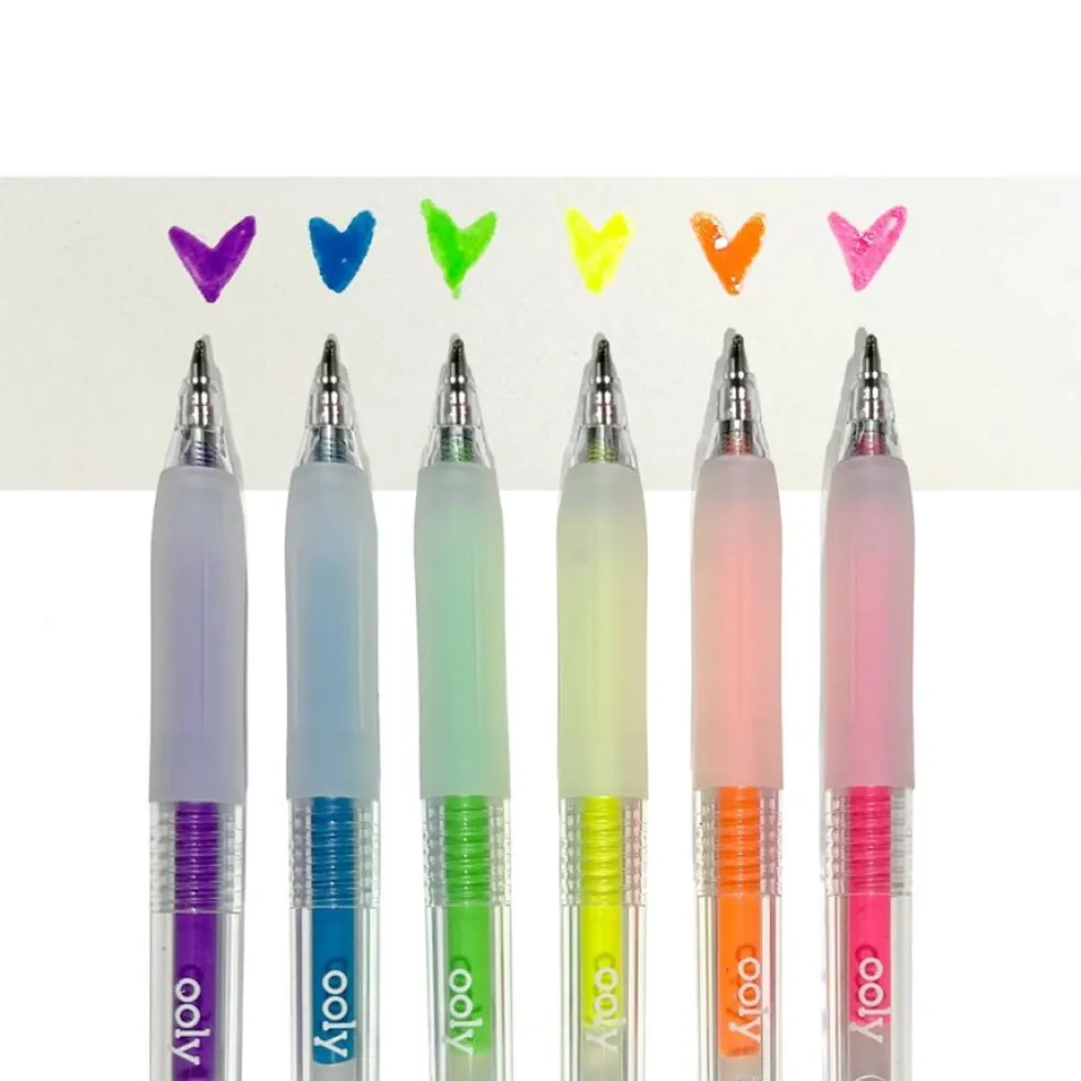 Gelpen Multi-Surface Deco Jelly Gloss Neon (6 stk)