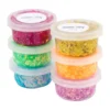 Glitter Clay 6 Dåser