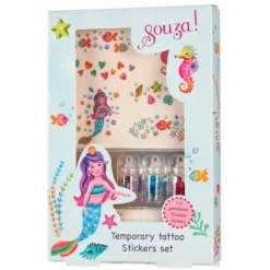 Glitter Tatoveringer Havfrue