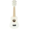 Guitar med 6 strenge, beige