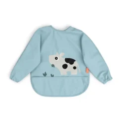 Hagesmæk Med Ærmer Tiny Farm Blå