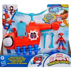 Helikopter med Spidey