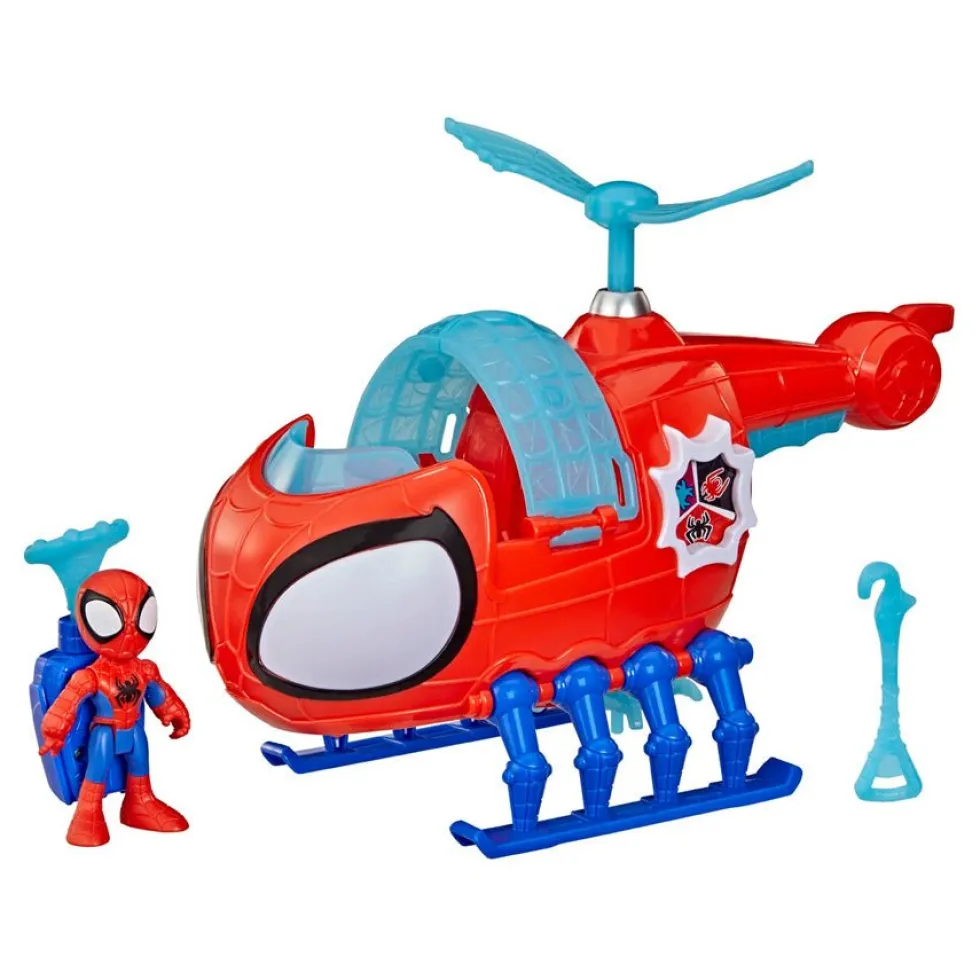 Helikopter med Spidey