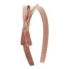 Hårbøjle Pink Violet Bow