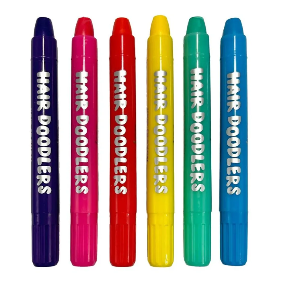 Hårmaling Hair Doodlers (6 stk)