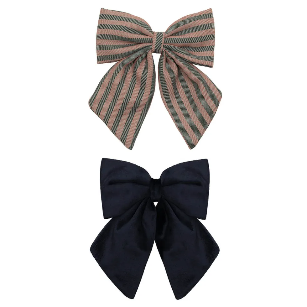 2 Hårsløjfer Stripe Agnes Pony Pals