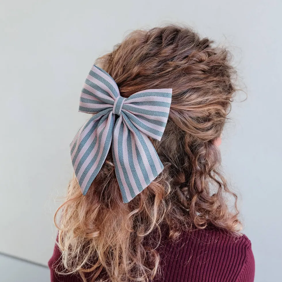 2 Hårsløjfer Stripe Agnes Pony Pals
