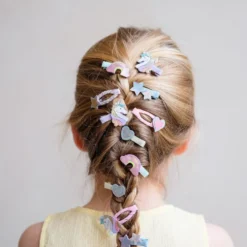 5 Hårspænder Mini Dreamy My Little Unicorn