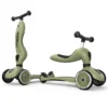 2-i-1 Løbehjul Highway Kick 1 i Olive