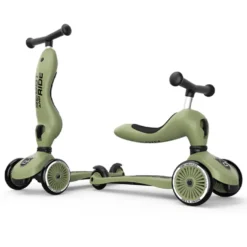2-i-1 Løbehjul Highway Kick 1 i Olive