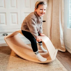 2-I-1 Rokkende Stol Og Balancebræt