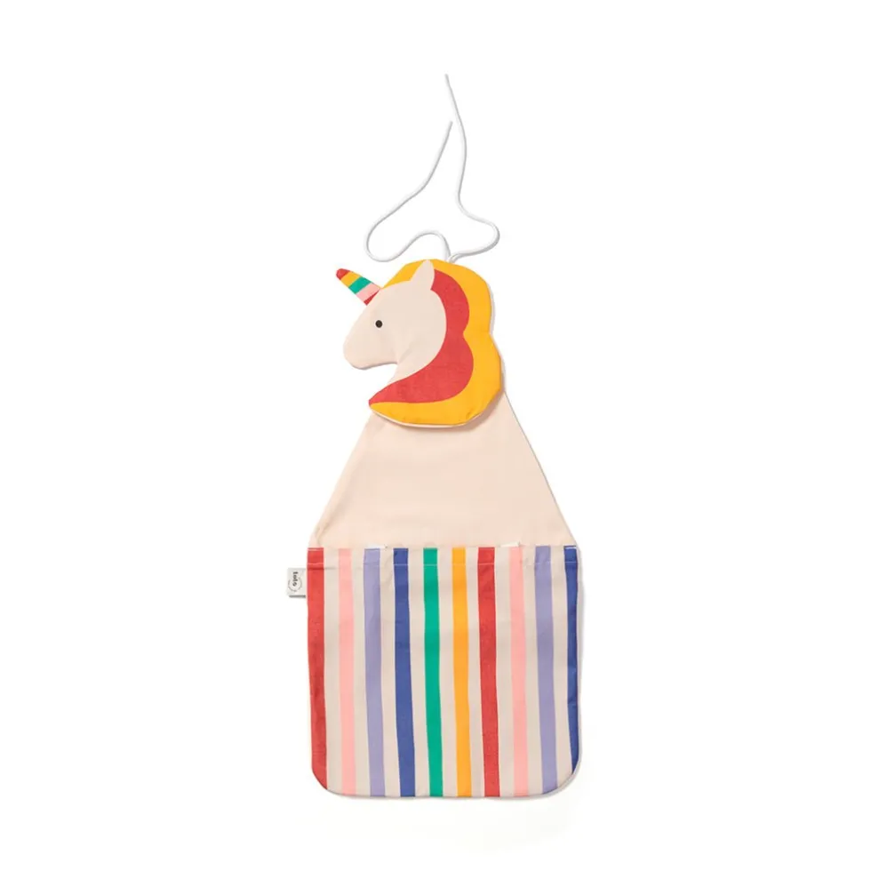 2-I-1 Toto Unicorn Væg Organizer & Tote Bag