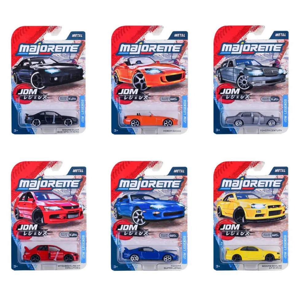 JDM Legends Premium Cars - Flere varianter (1 stk)