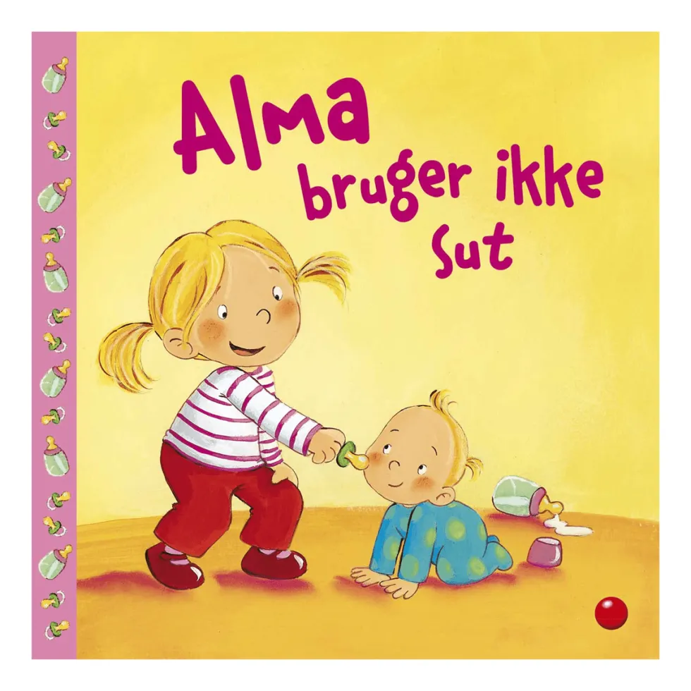 Jeg er stor: Alma bruger ikke sut