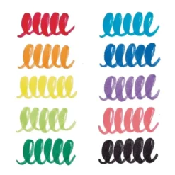 Jumbo Penseltusser Afvaskelige Big Bright Brush (10 stk)