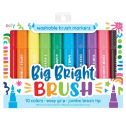 Jumbo Penseltusser Afvaskelige Big Bright Brush (10 stk)