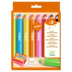8 Jumbo Voks Blyanter