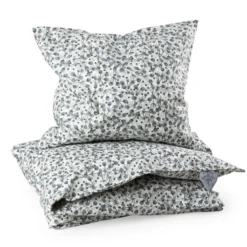 Junior Sengetøj Blue Olive