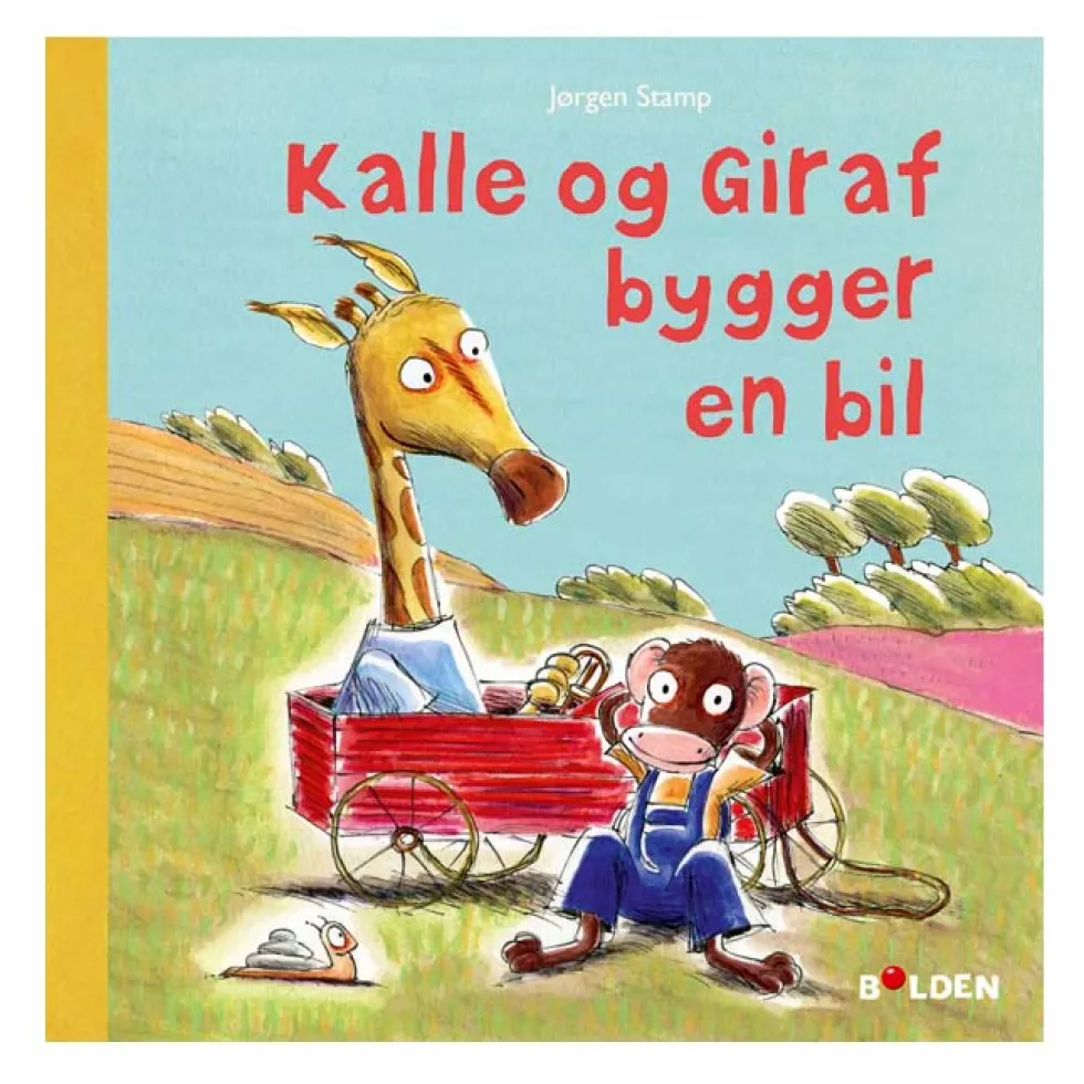 Kalle og Giraf bygger en bil