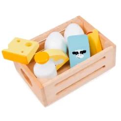 Kasse Med Mejeriprodukter