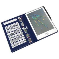 Kidydraw Mini Skitsebog med LCD Skærm, Galaxy