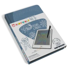 Kidydraw mini skitsebog med LCD skærm, havet og pirater