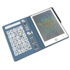 Kidydraw mini skitsebog med LCD skærm, havet og pirater