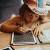 Kidydraw mini skitsebog med LCD skærm, dyr