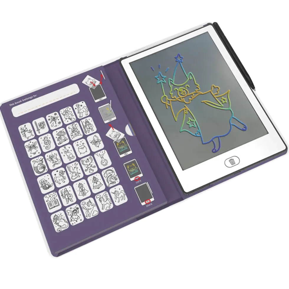 Kidydraw mini skitsebog med LCD skærm, eventyr