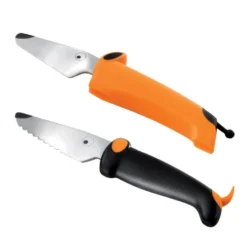 Køkkenknive Orange Og Sort