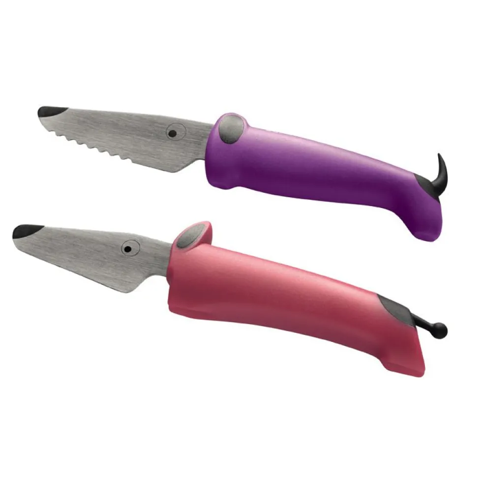 Køkkenknive Pink Og Lilla