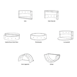 KK Play Fold Circle Mustard W. Mustard