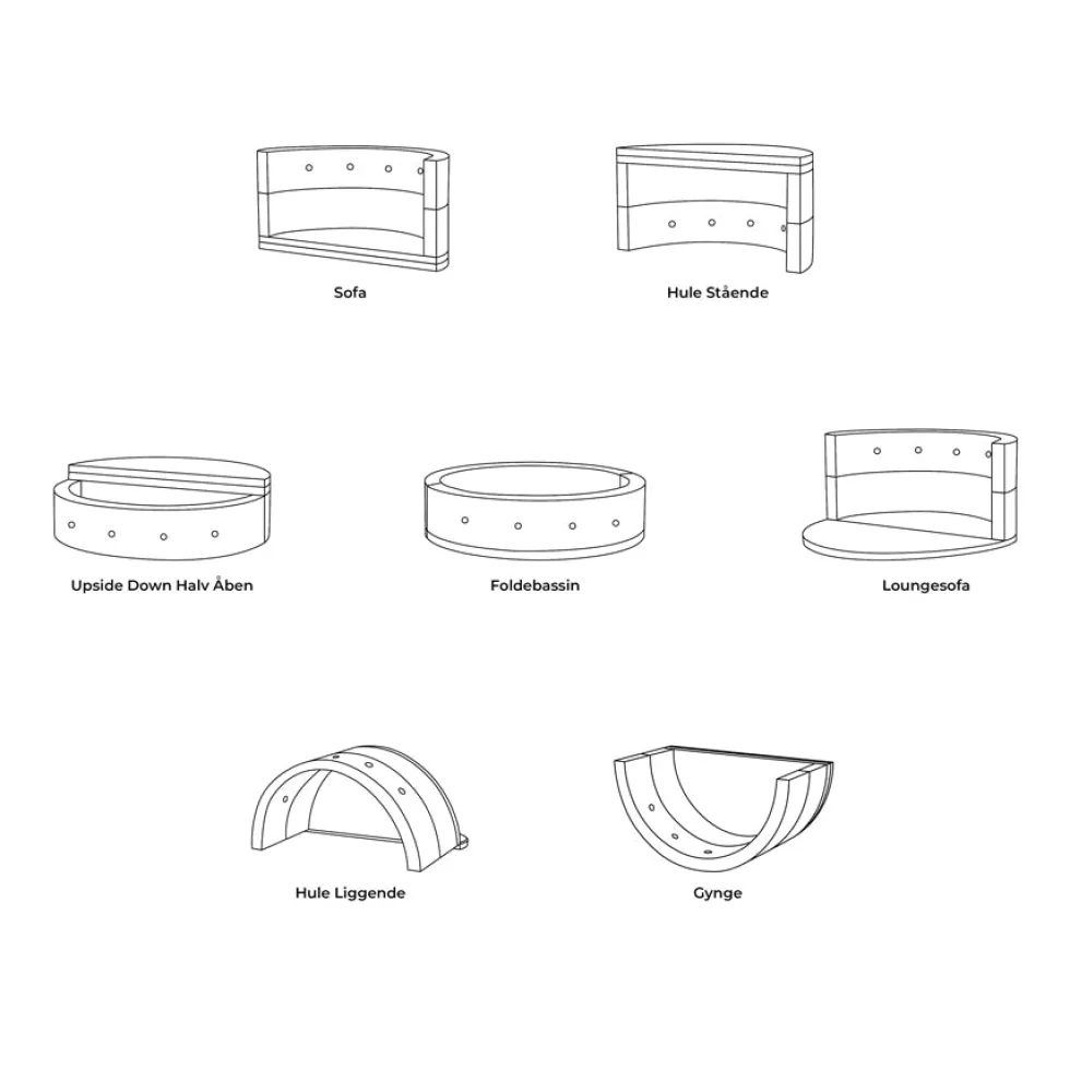 KK Play Fold Circle Sand W. Sand