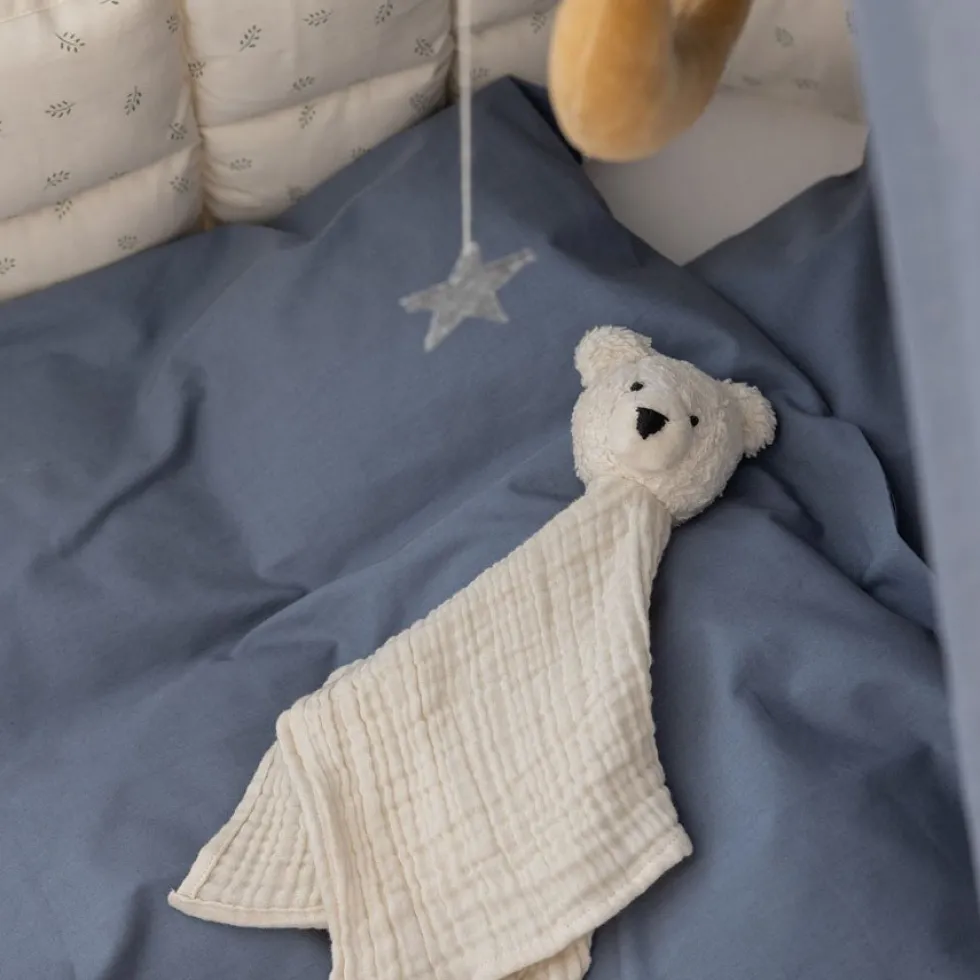Klassisk Baby Sengetøj Forest Lake Blue