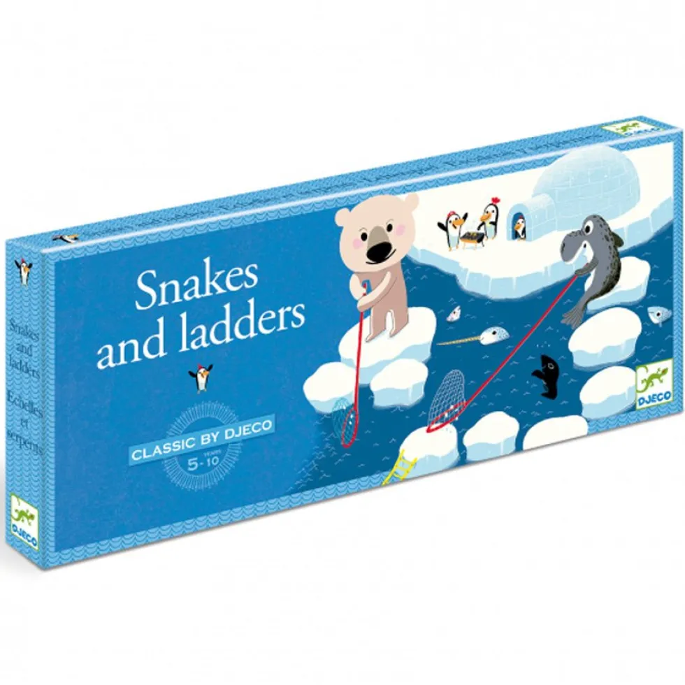 Klassisk Spil Slanger og Stiger