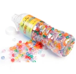 Kongoperler i bøtte, transparente