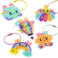 Krympeplast med Kawaii Nøgleringe