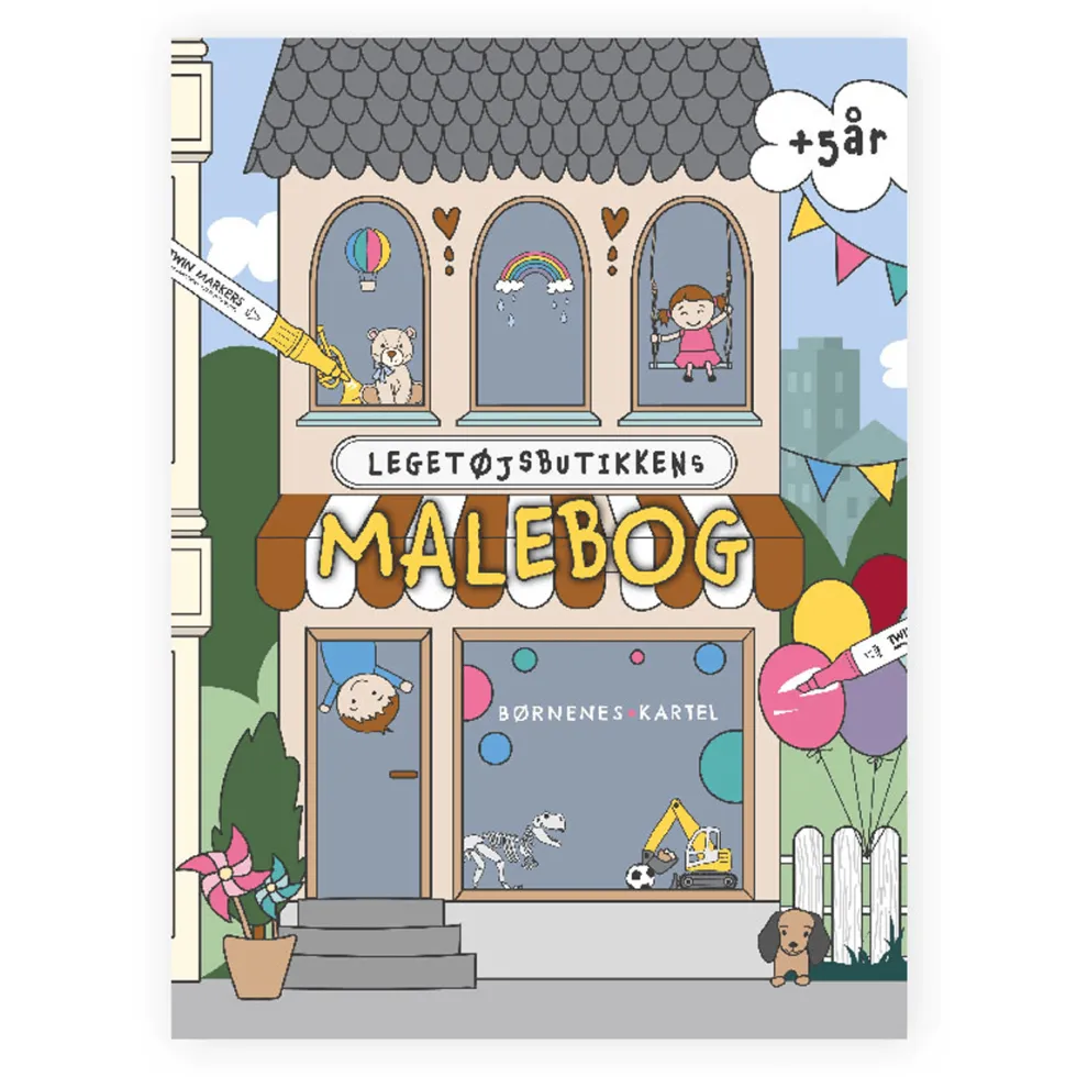Legetøjsbutikkens malebog