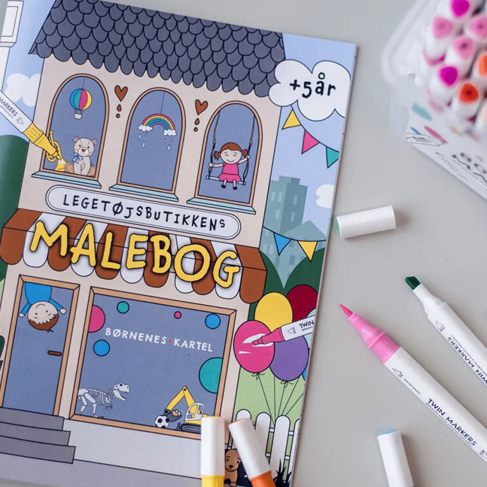 Legetøjsbutikkens malebog