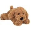 Liggende Hund i Brun (20 cm)