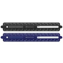 Lineal Black + Blue (15 cm)