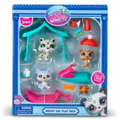 Littlest Pet Shop Snowy day play