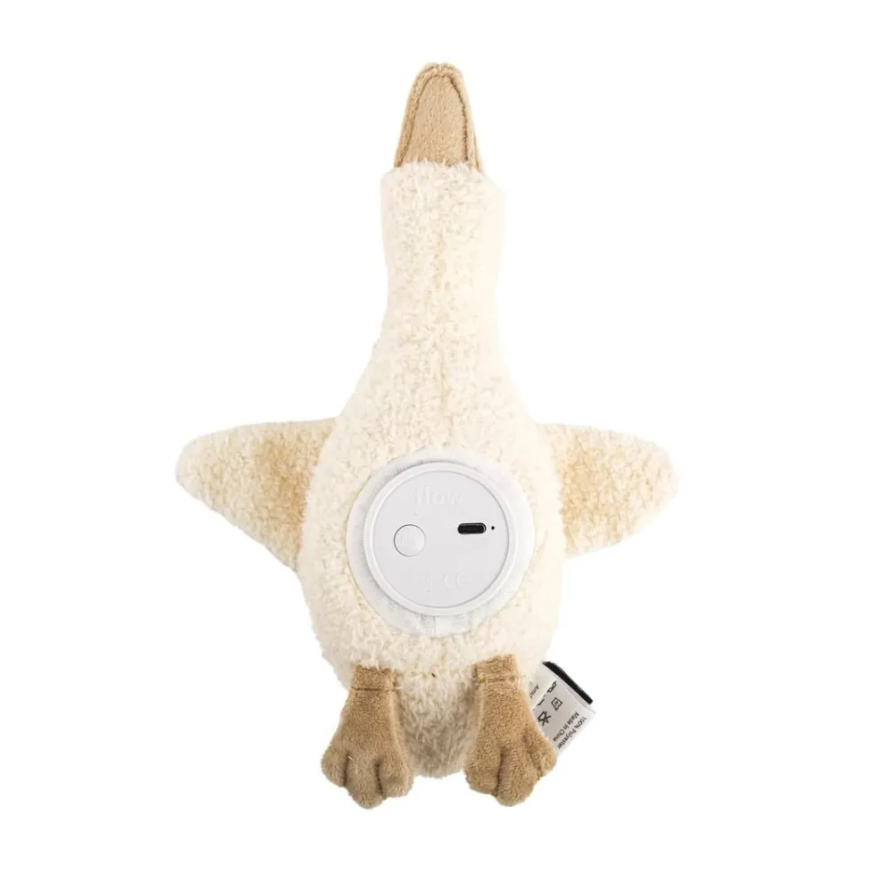 Liva Plys Natlampe Beige
