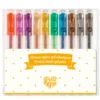 Lovely Paper Mini Gel Penne i Klassiske Farver (10 stk)