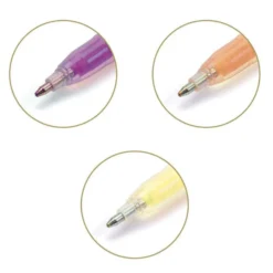 Lovely Paper Regnbue Gelpenne i Pastel (6 stk)