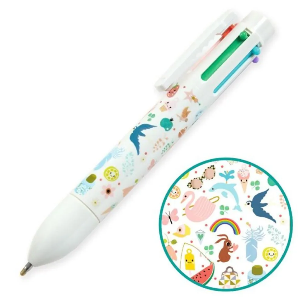 Lovely Paper Regnbue Kuglepen med Tinou