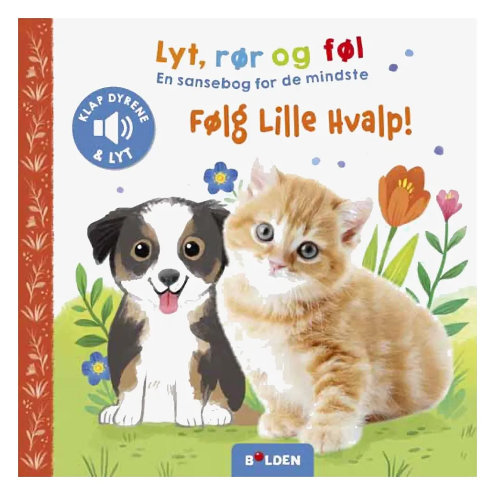 Lyt, rør og føl – følg Lille hvalp