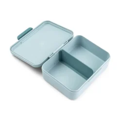 Madkasse Med Opdeling Tiny Farm Blue