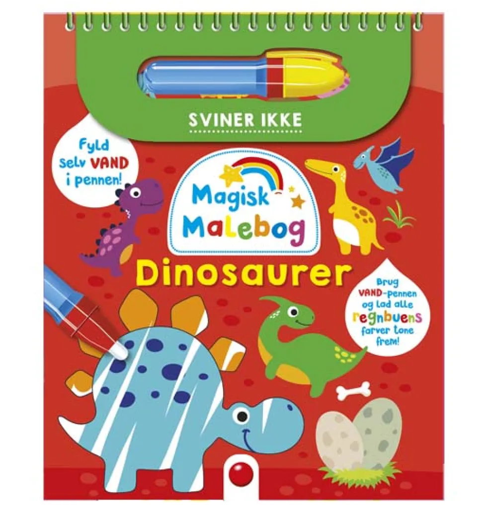 Magisk Malebog: Dinosaurer