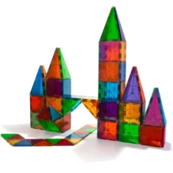 Magna-Tiles byggemagneter, clear - 100 dele